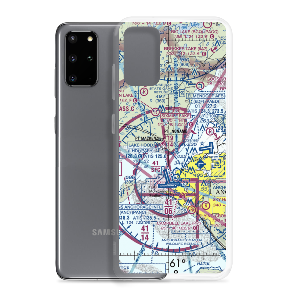 Sleepers Strip (6AK2) VFR Sectional Samsung Case Samsung Galaxy S20 Plus model shown