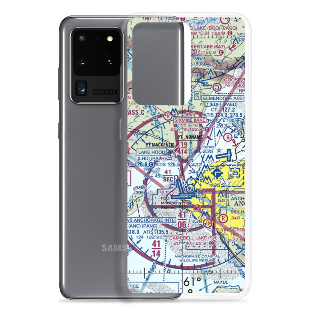 Sleepers Strip (6AK2) VFR Sectional Samsung Case Samsung Galaxy S20 Ultra model shown