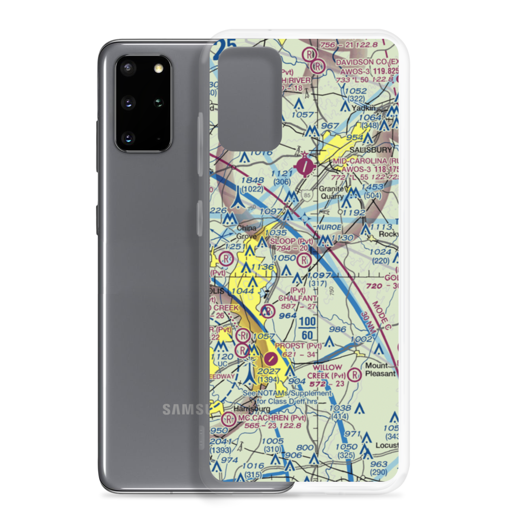 Sloop Airport (41NC) VFR Sectional Samsung Case Samsung Galaxy S20 Plus model shown