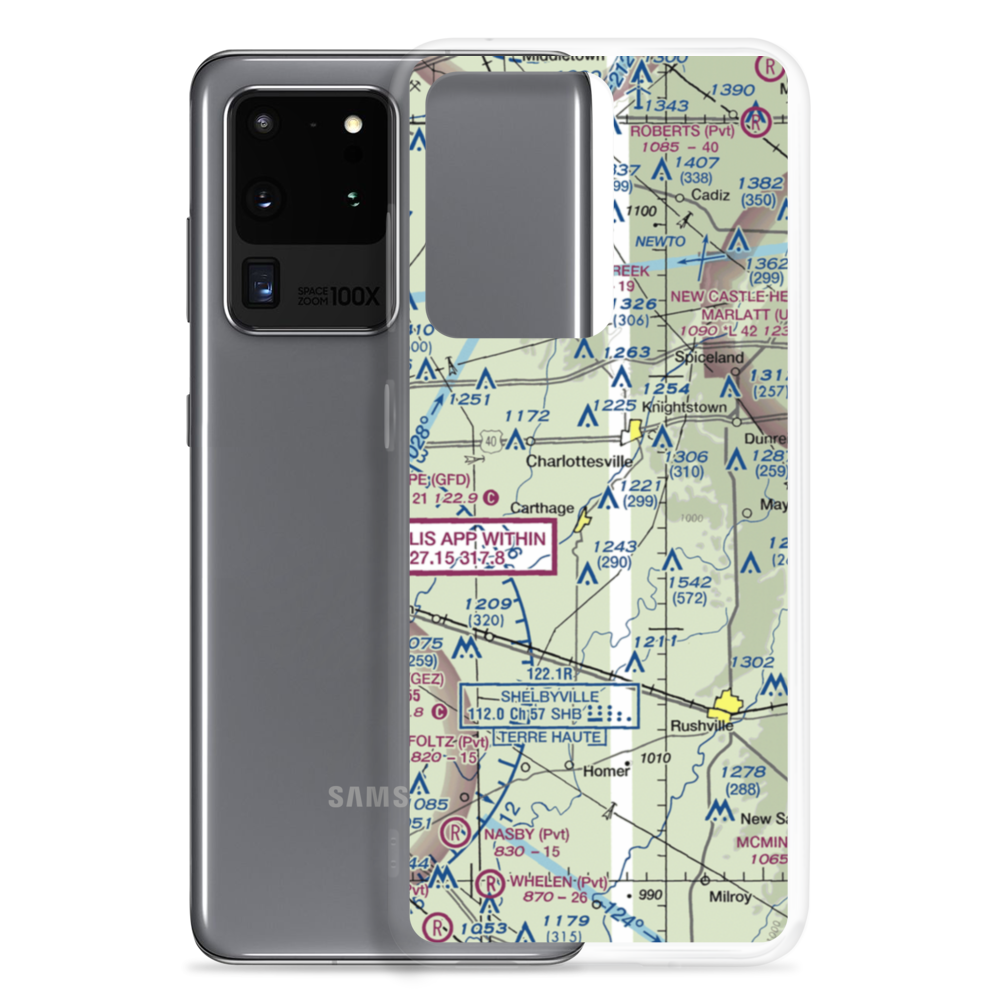 Small Field (IN81) VFR Sectional Samsung Case Samsung Galaxy S20 Ultra model shown