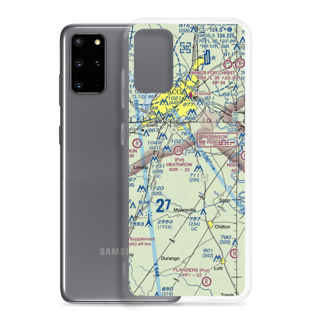 Smith Airport (XA51) VFR Sectional Samsung Case Samsung Galaxy S20 Plus model shown