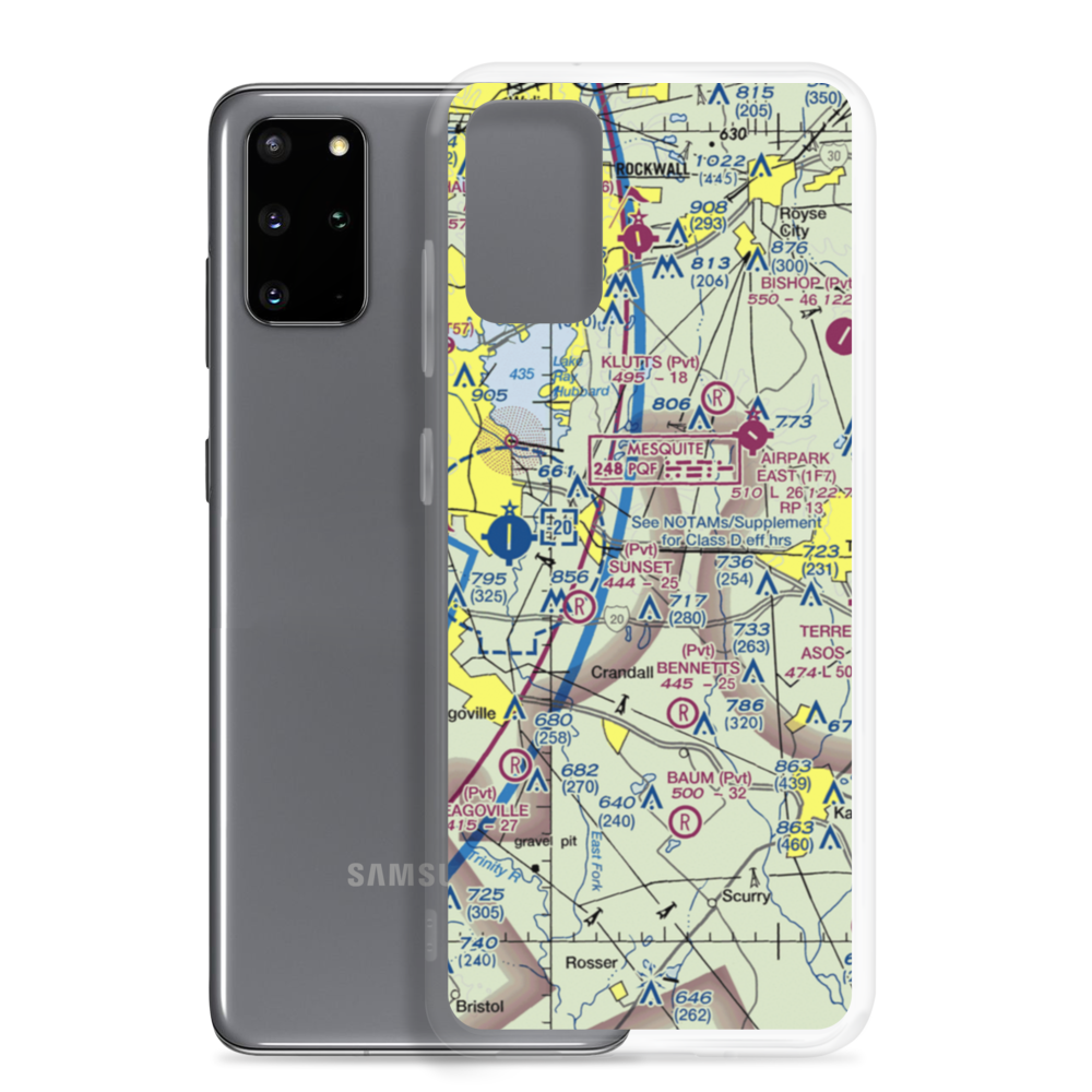 Smith Field (01TE) VFR Sectional Samsung Case Samsung Galaxy S20 Plus model shown