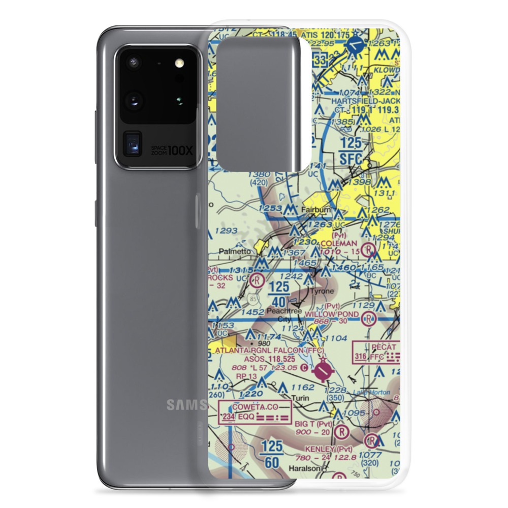 Smith Field (51GA) VFR Sectional Samsung Case Samsung Galaxy S20 Ultra model shown