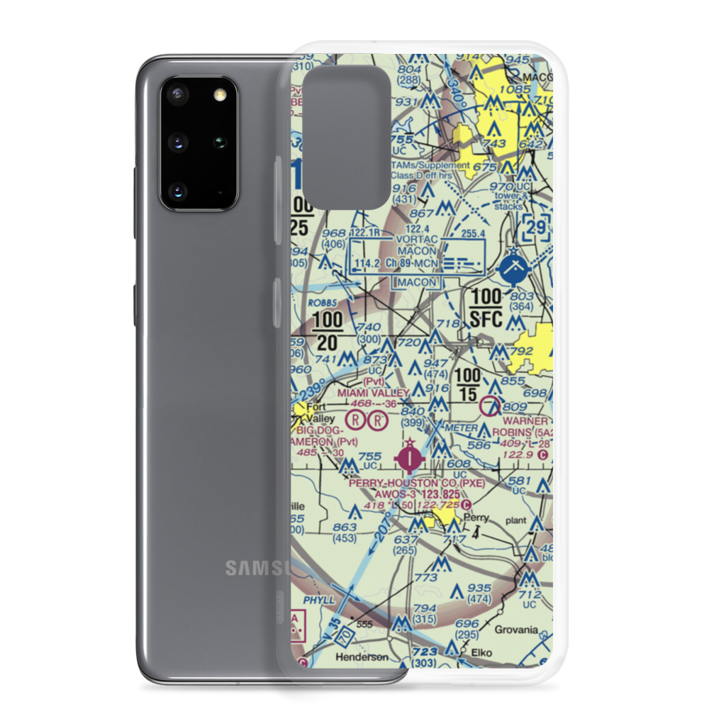 Smith Field (GE27) VFR Sectional Samsung Case Samsung Galaxy S20 Plus model shown