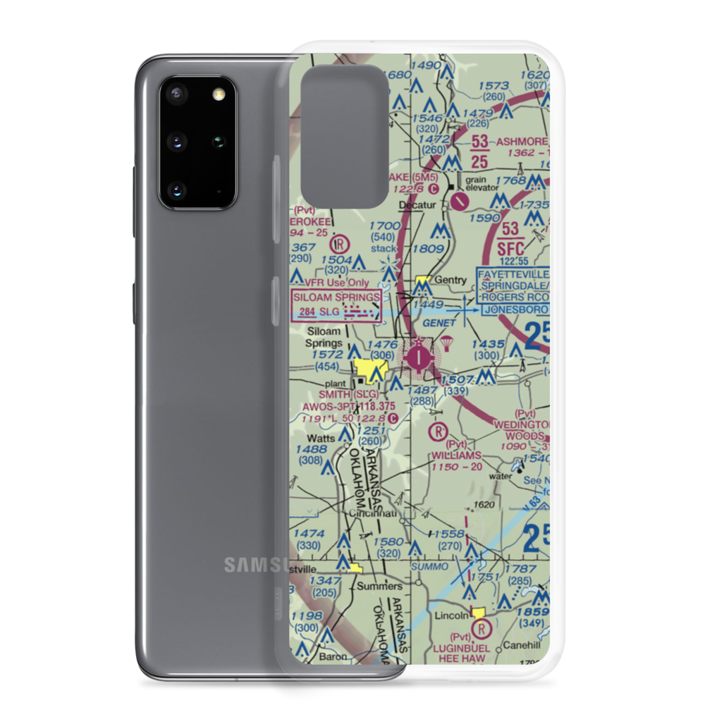 Smith Field (SLG) VFR Sectional Samsung Case Samsung Galaxy S20 Plus model shown