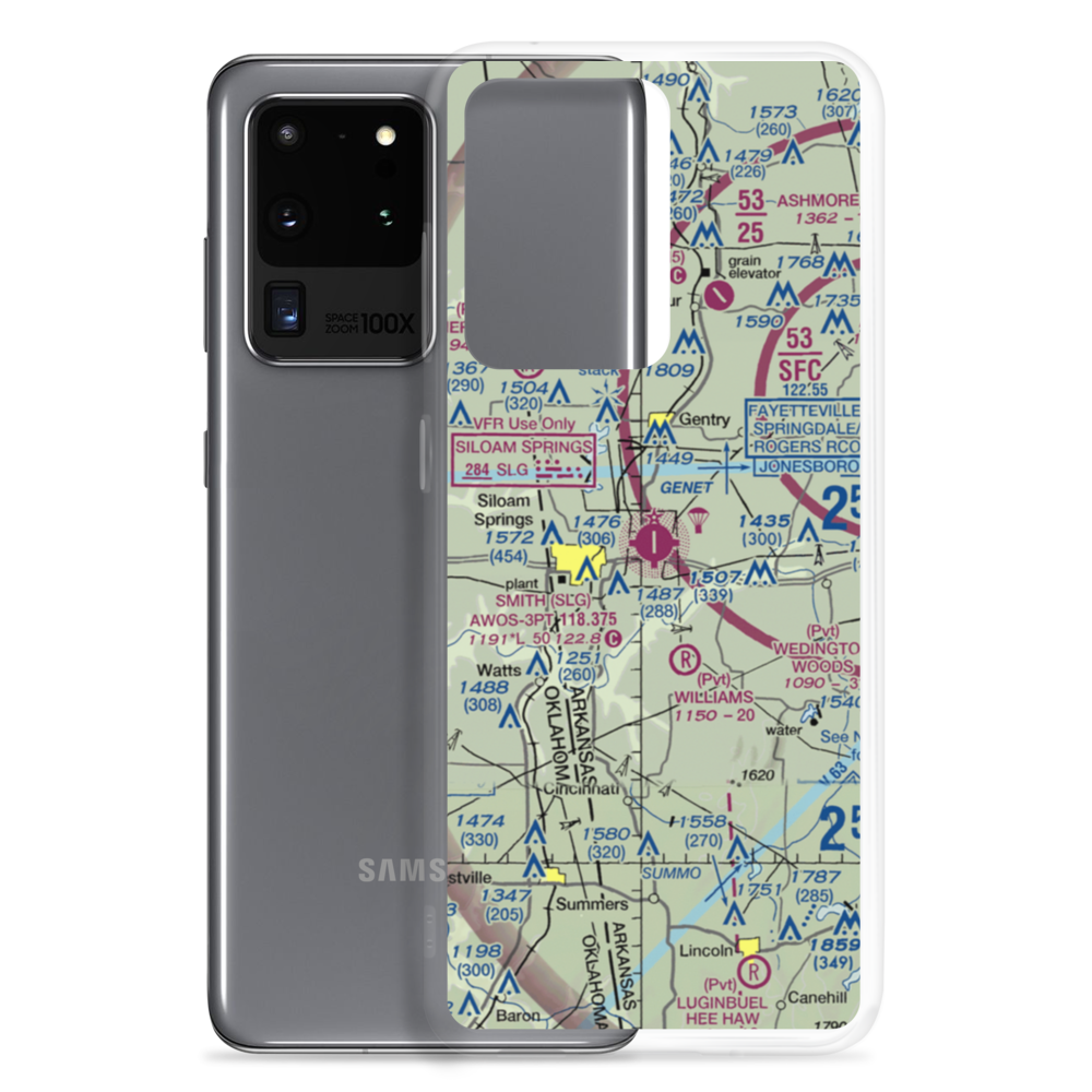 Smith Field (SLG) VFR Sectional Samsung Case Samsung Galaxy S20 Ultra model shown