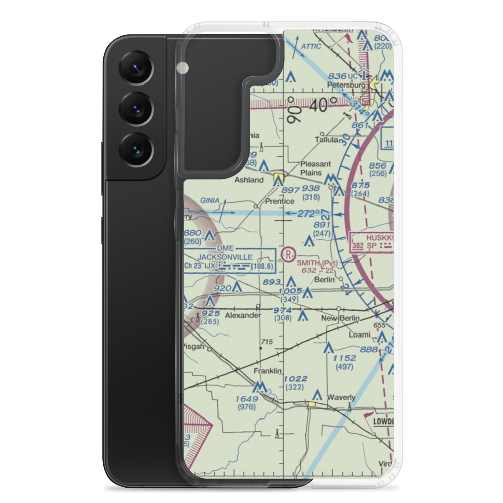 Smith Restricted Landing Area (6LL5) VFR Sectional Samsung Case Samsung Galaxy S22 Plus model shown