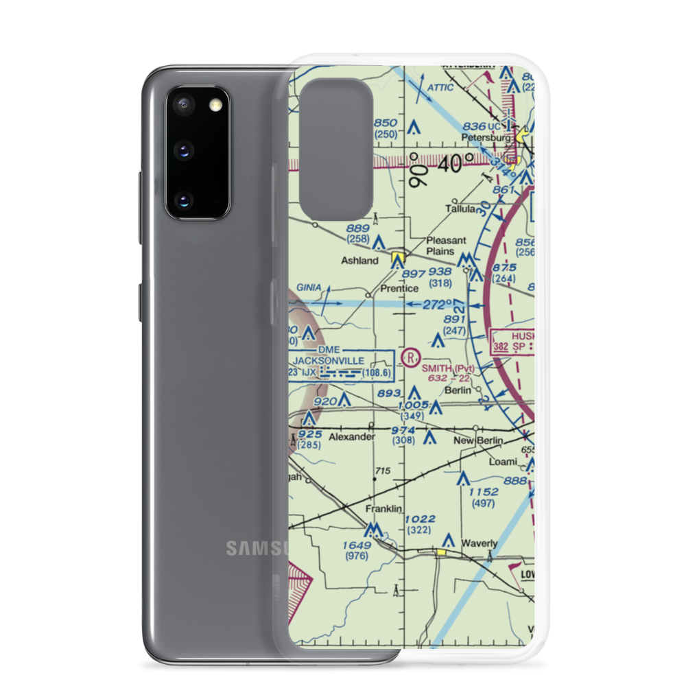 Smith Restricted Landing Area (6LL5) VFR Sectional Samsung Case Samsung Galaxy S20 model shown