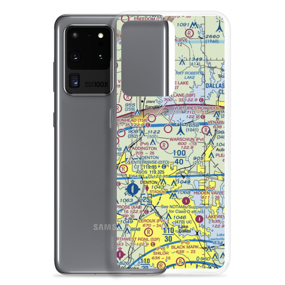 Smither Field (TE81) VFR Sectional Samsung Case Samsung Galaxy S20 Ultra model shown