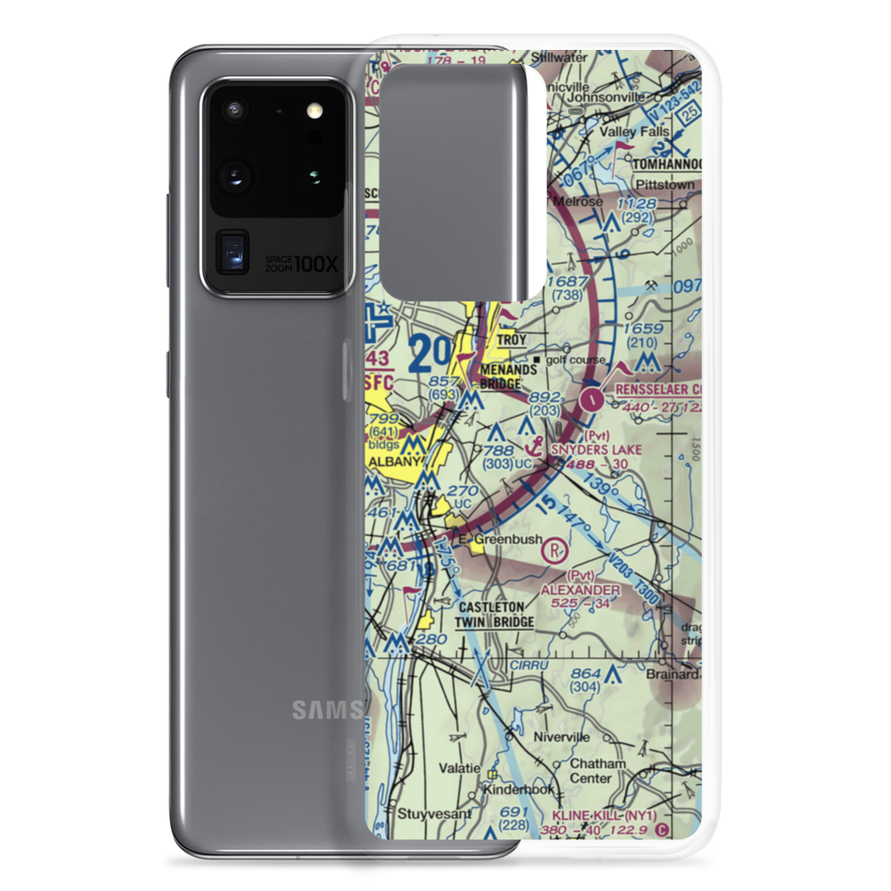 Snyder's Lake Seaplane Base (NK13) VFR Sectional Samsung Case Samsung Galaxy S20 Ultra model shown