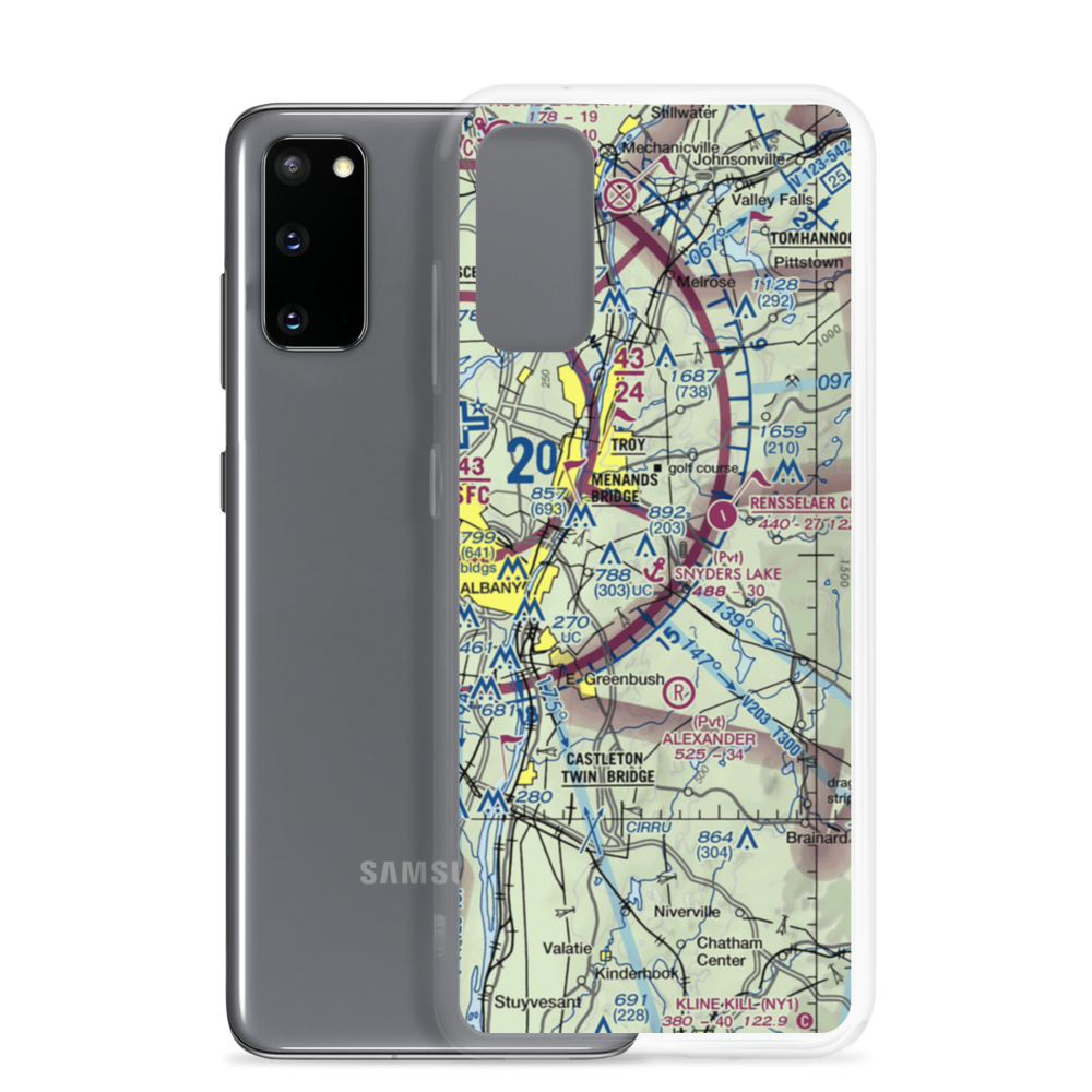 Snyder's Lake Seaplane Base (NK13) VFR Sectional Samsung Case Samsung Galaxy S20 model shown