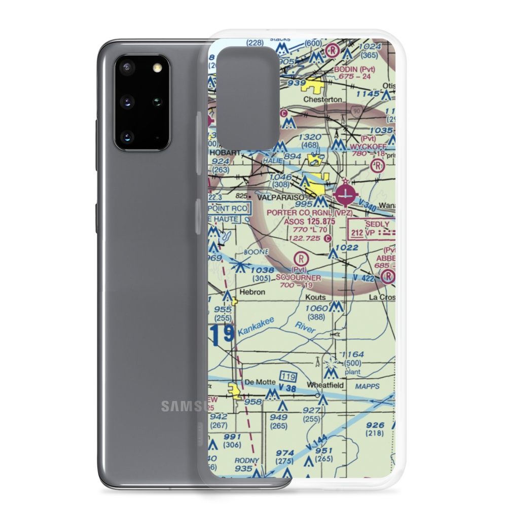 Sojourner Field (IN04) VFR Sectional Samsung Case Samsung Galaxy S20 Plus model shown