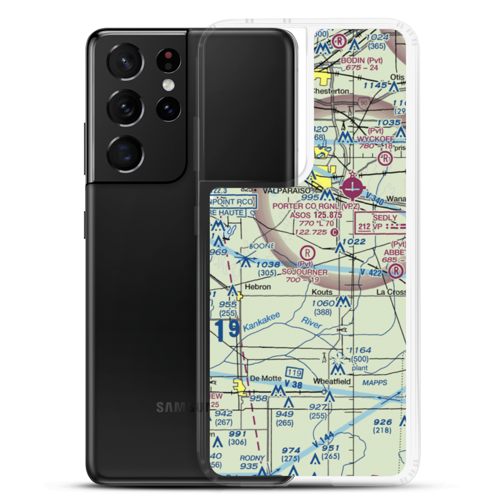 Sojourner Field (IN04) VFR Sectional Samsung Case Samsung Galaxy S21 Ultra model shown