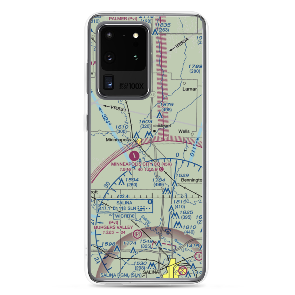 Solomon Valley Airpark (SN09) VFR Sectional Samsung Case Samsung Galaxy S20 Ultra model shown