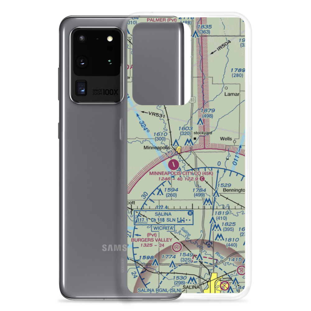 Solomon Valley Airpark (SN09) VFR Sectional Samsung Case Samsung Galaxy S20 Ultra model shown