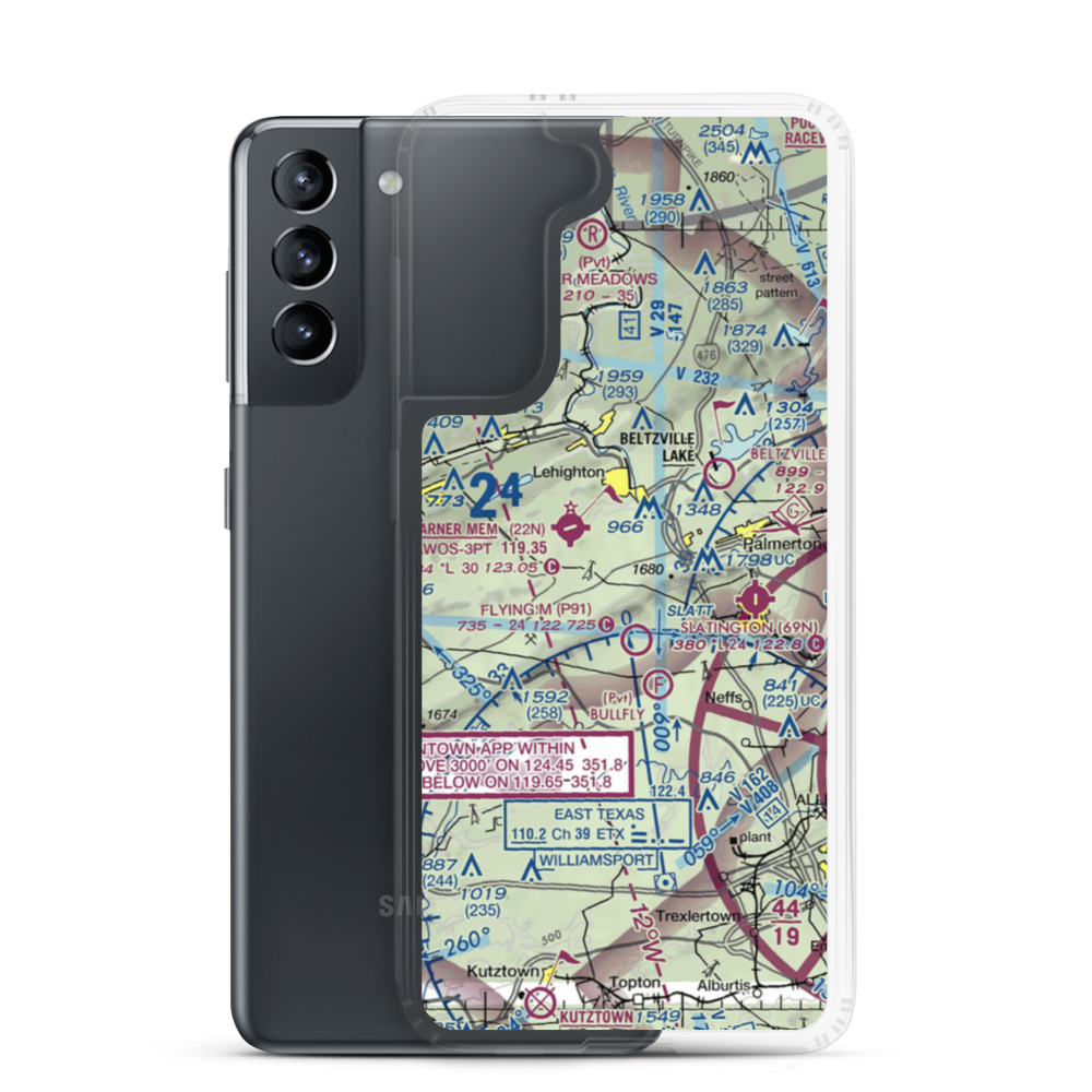 Solt Field (9PA5) VFR Sectional Samsung Case Samsung Galaxy S21 model shown