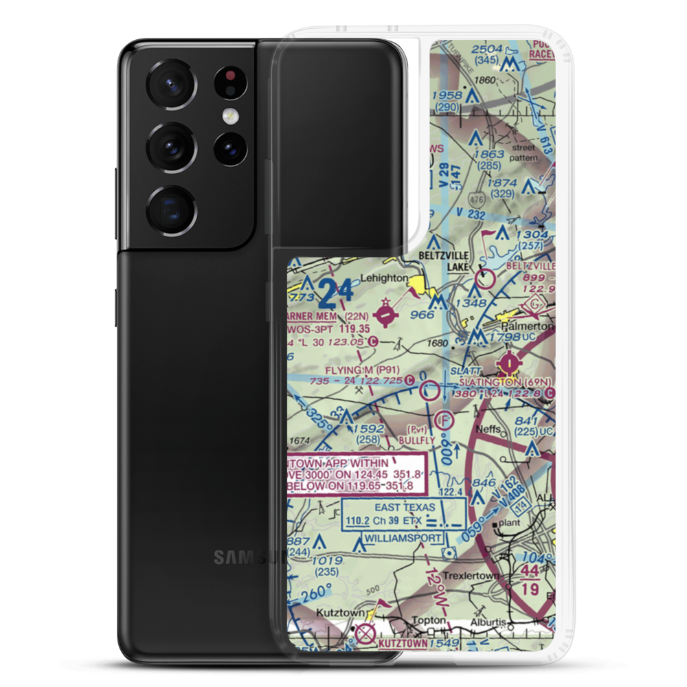 Solt Field (9PA5) VFR Sectional Samsung Case Samsung Galaxy S21 Ultra model shown