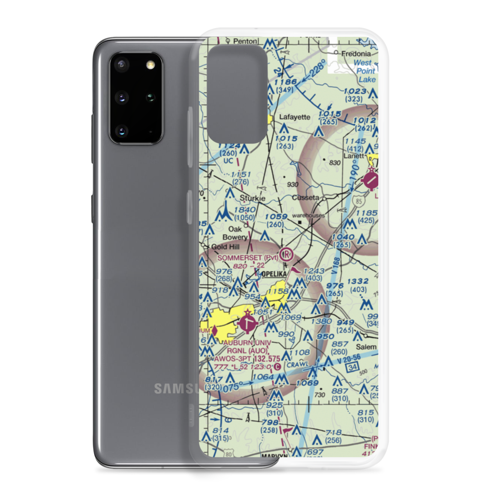 Sommerset Strip (AL89) VFR Sectional Samsung Case Samsung Galaxy S20 Plus model shown