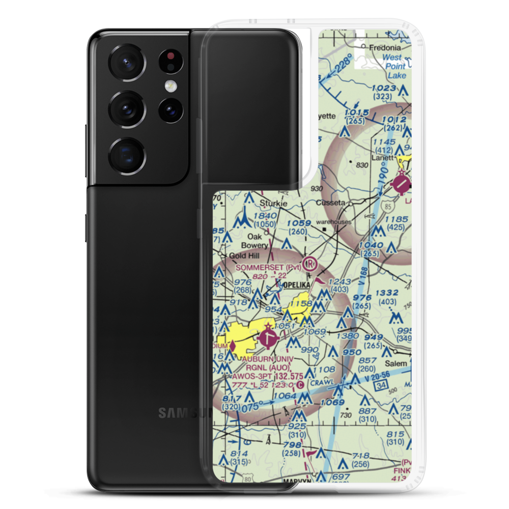 Sommerset Strip (AL89) VFR Sectional Samsung Case Samsung Galaxy S21 Ultra model shown