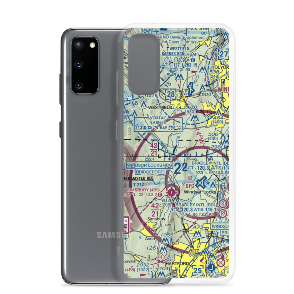 South Pond Seaplane Base (5MA8) VFR Sectional Samsung Case Samsung Galaxy S20 model shown