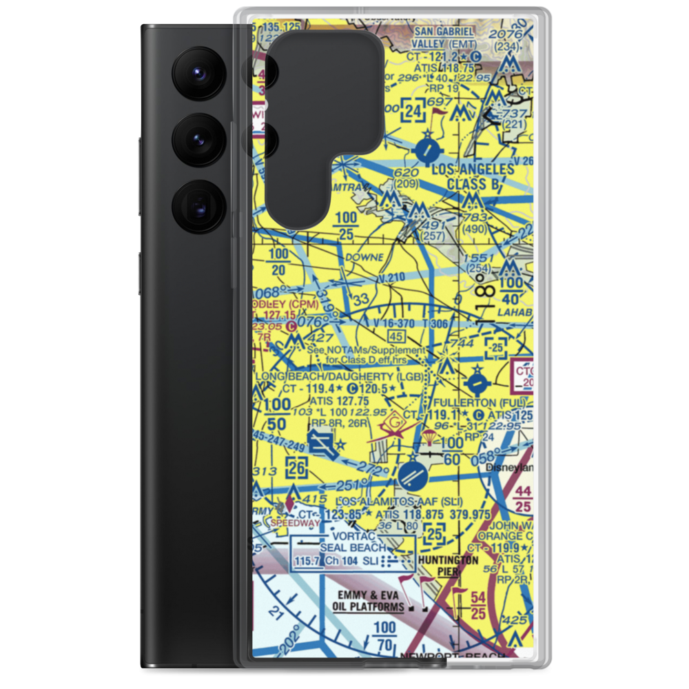 Southeast Superior Court Heliport (83L) VFR Sectional Samsung Case Samsung Galaxy S22 Ultra model shown