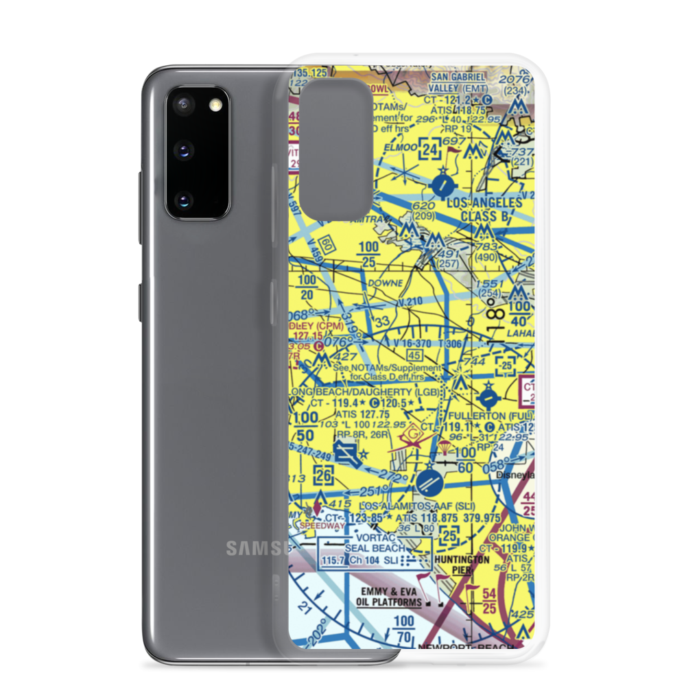 Southeast Superior Court Heliport (83L) VFR Sectional Samsung Case Samsung Galaxy S20 model shown