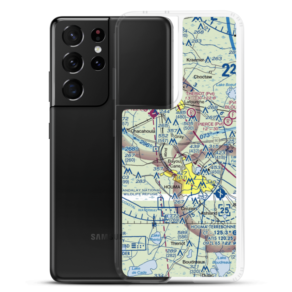 Southland Strip Nr 2 Ultralightport (LS43) VFR Sectional Samsung Case Samsung Galaxy S21 Ultra model shown