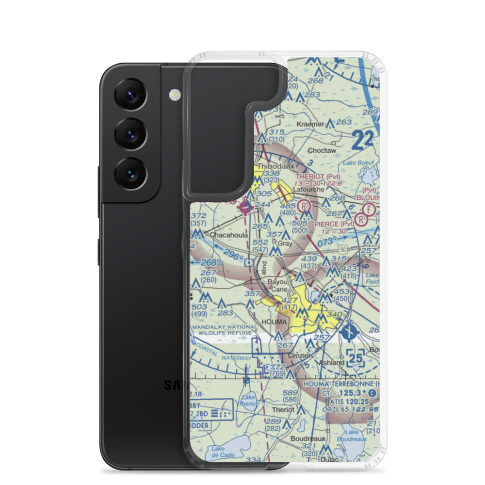 Southland Strip Nr 2 Ultralightport (LS43) VFR Sectional Samsung Case Samsung Galaxy S22 model shown