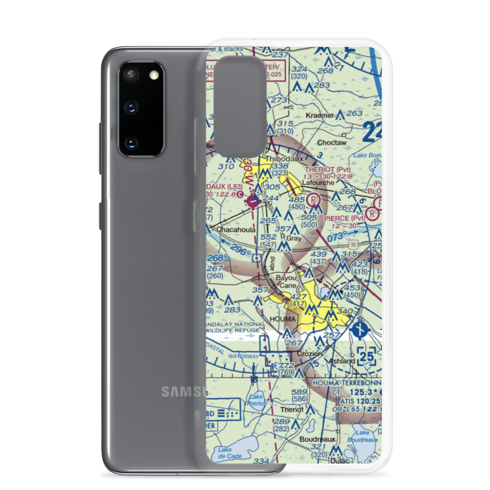 Southland Strip Nr 2 Ultralightport (LS43) VFR Sectional Samsung Case Samsung Galaxy S20 model shown