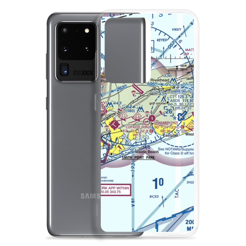 Spadaro Airport (1N2) VFR Sectional Samsung Case Samsung Galaxy S20 Ultra model shown