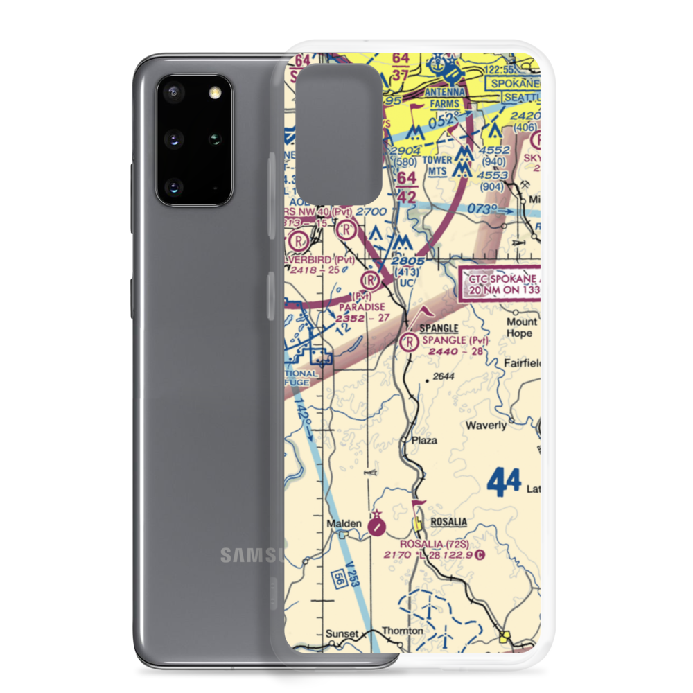 Spangle Field (03WA) VFR Sectional Samsung Case Samsung Galaxy S20 Plus model shown