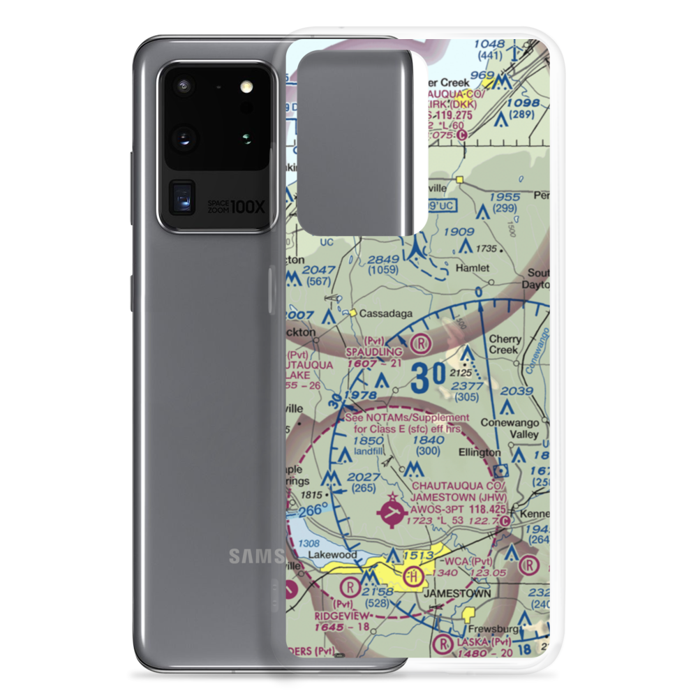 Spaudling Aerodrome (28NY) VFR Sectional Samsung Case Samsung Galaxy S20 Ultra model shown