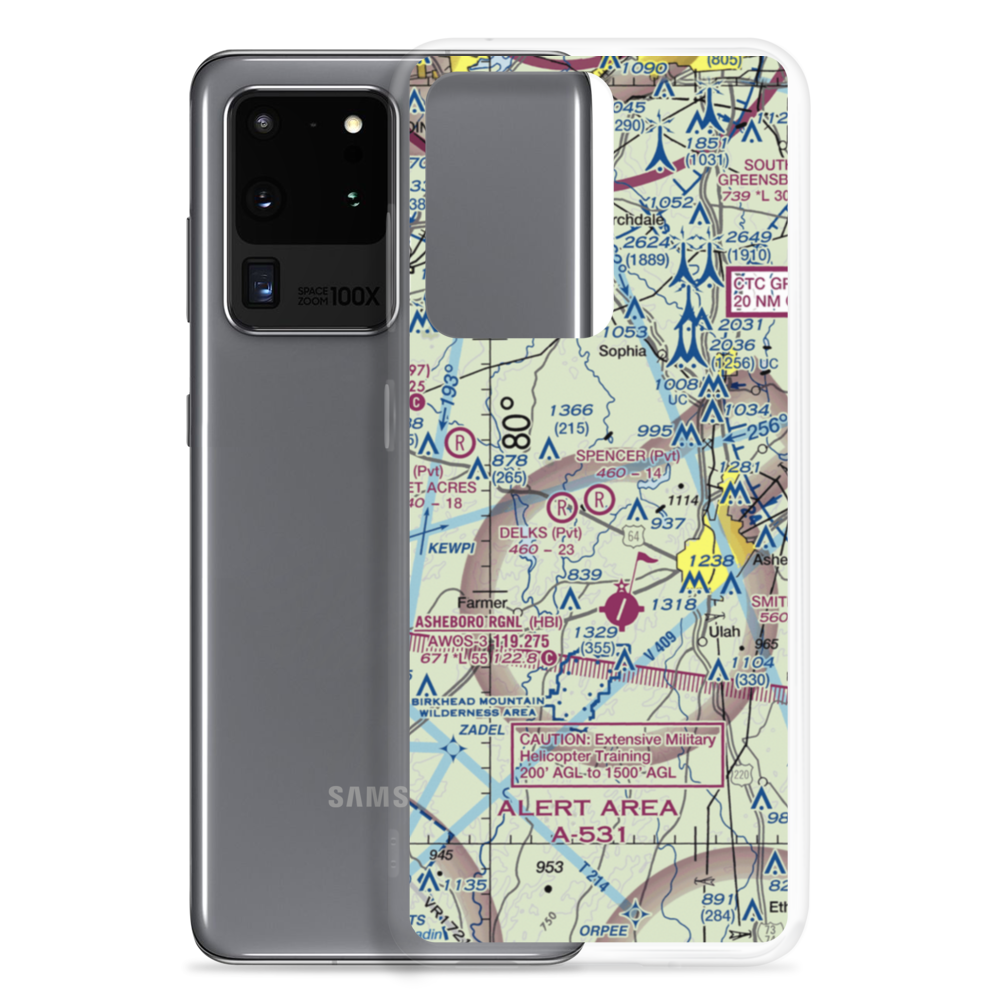Spencer Field (7NC9) VFR Sectional Samsung Case Samsung Galaxy S20 Ultra model shown