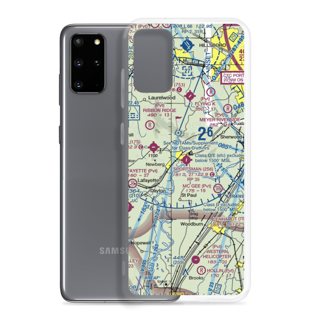 Sportsman Airpark (2S6) VFR Sectional Samsung Case Samsung Galaxy S20 Plus model shown