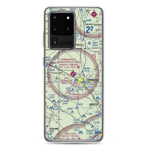 Springfield Robertson County Airport (M91) VFR Sectional Samsung Case