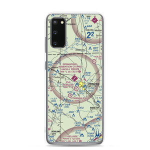 Springfield Robertson County Airport (M91) VFR Sectional Samsung Case