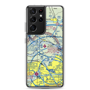 St Charles County Smartt Airport (SET) VFR Sectional Samsung Case