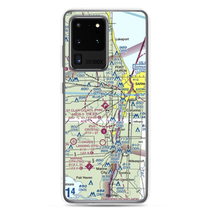 St Clair County International Airport (PHN) VFR Sectional Samsung Case