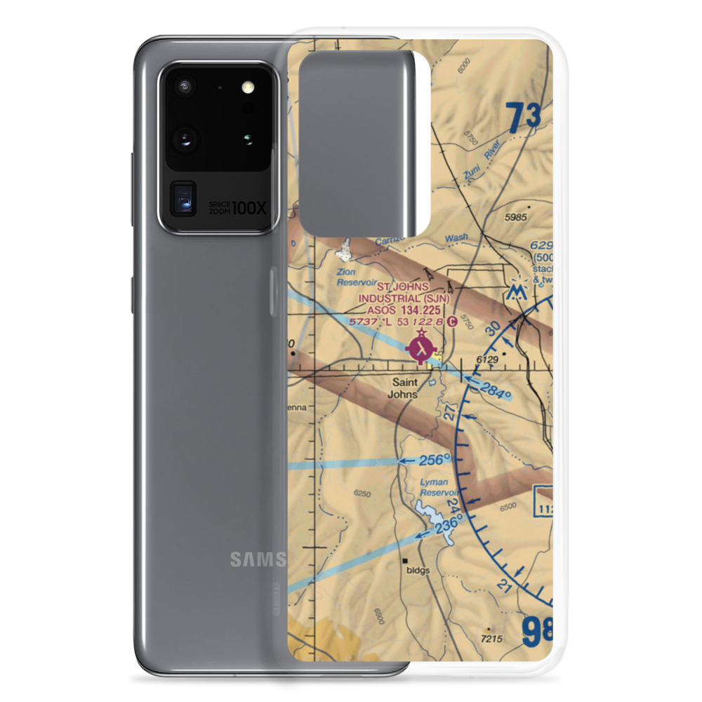 St Johns Industrial Air Park (SJN) VFR Sectional Samsung Case Samsung Galaxy S20 Ultra model shown