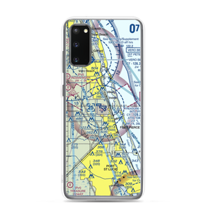 St Lucie County International Airport (FPR) VFR Sectional Samsung Case