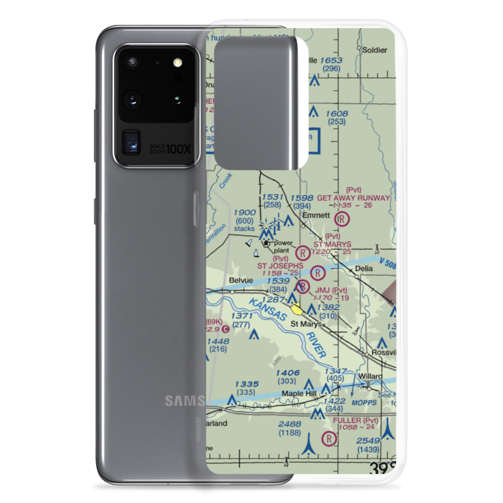 St Mary's Airpark (8K4) VFR Sectional Samsung Case Samsung Galaxy S20 Ultra model shown
