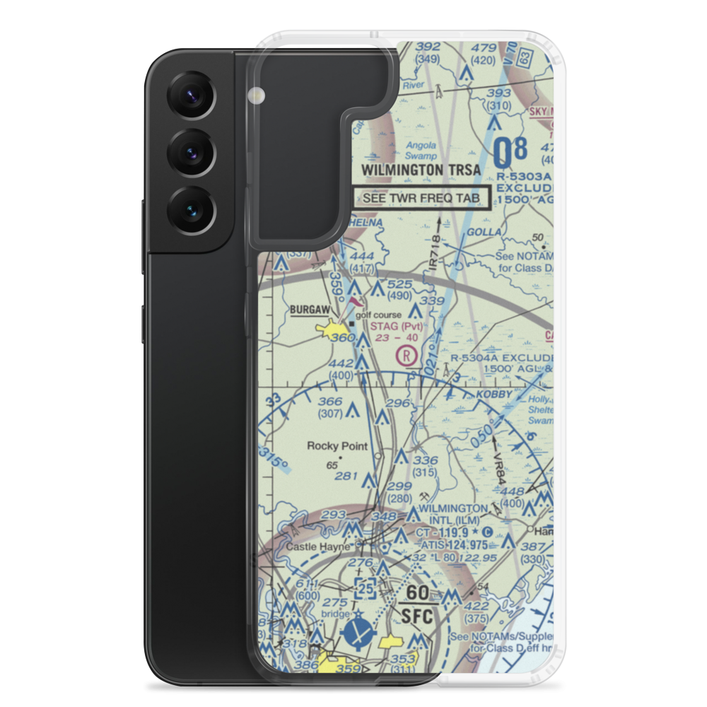 Stag Air Park (7NC1) VFR Sectional Samsung Case Samsung Galaxy S22 Plus model shown