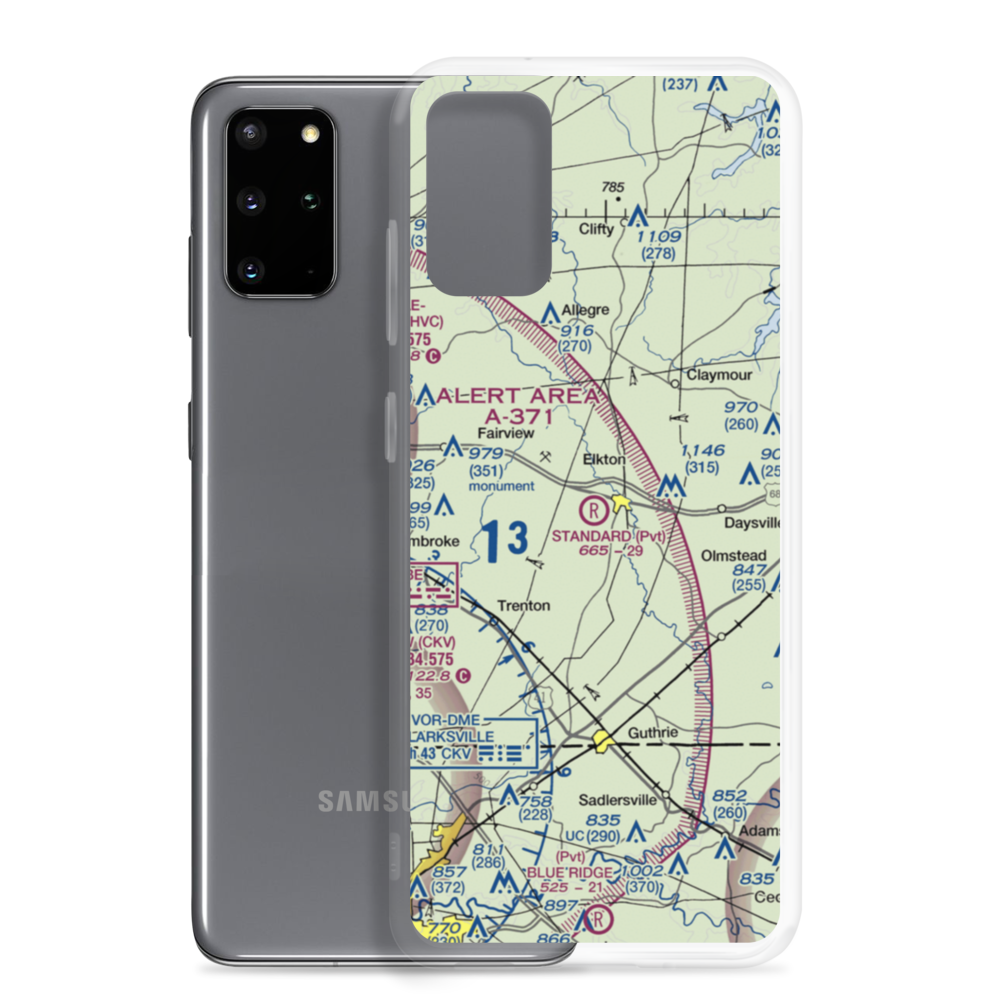 Standard Field (5KY4) VFR Sectional Samsung Case Samsung Galaxy S20 Plus model shown