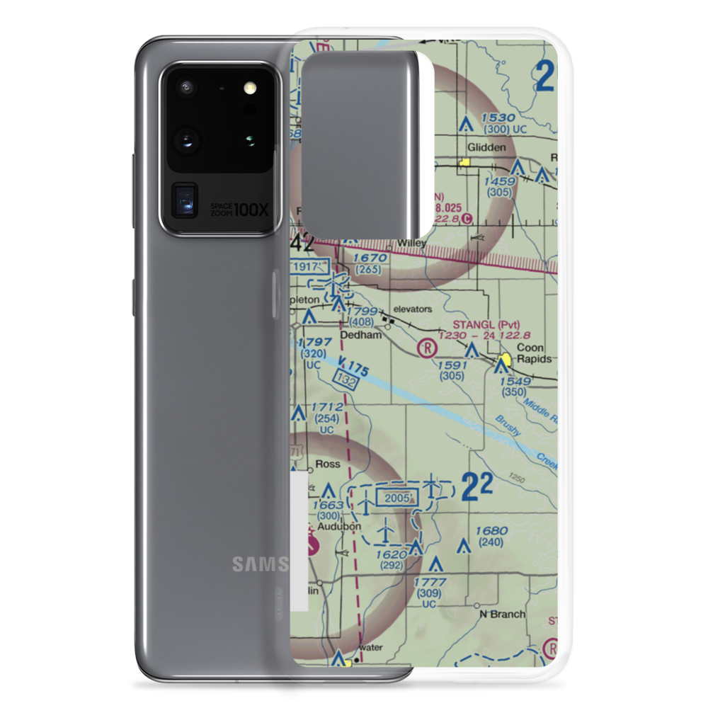 Stangl STOLport (16IA) VFR Sectional Samsung Case Samsung Galaxy S20 Ultra model shown