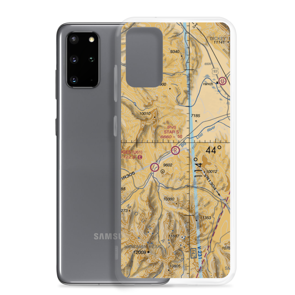 Star 's' Ranch Airport (ID56) VFR Sectional Samsung Case Samsung Galaxy S20 Plus model shown