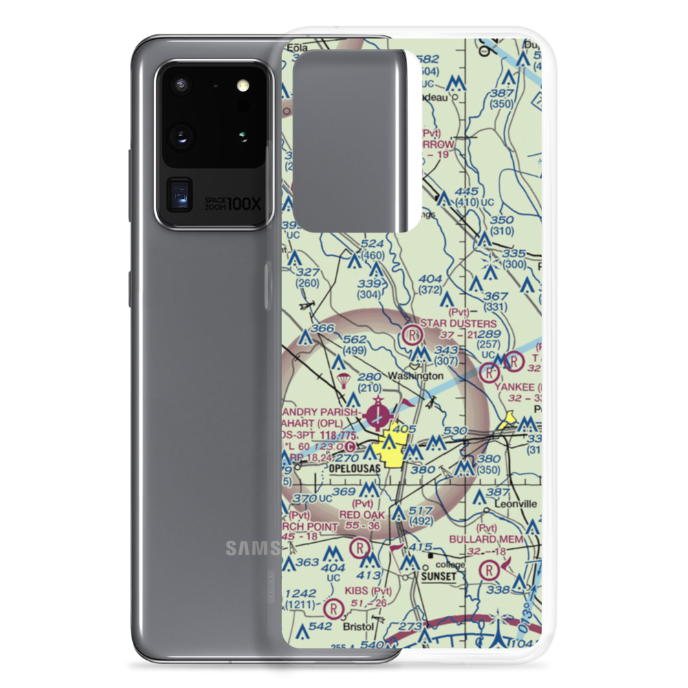 Star Dusters Airport (8TA9) VFR Sectional Samsung Case Samsung Galaxy S20 Ultra model shown