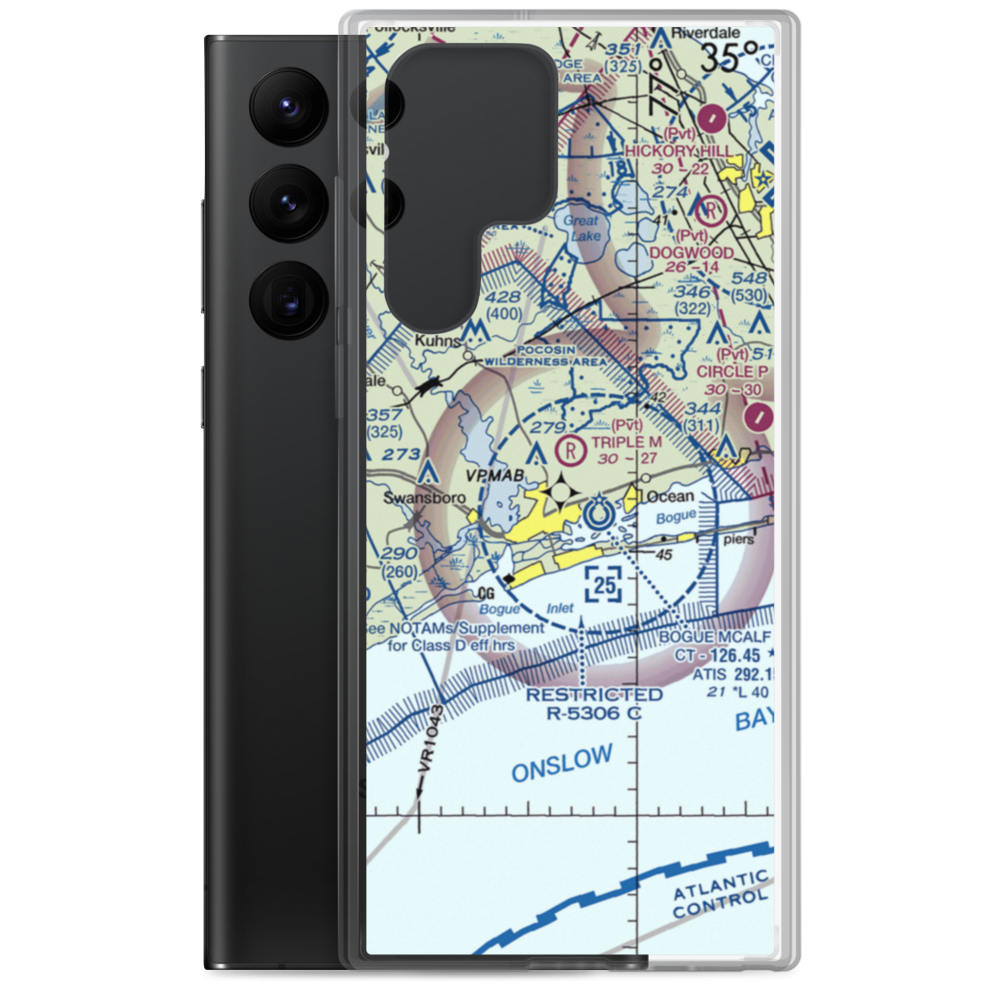 Star Hill Golf Club Airport (60NC) VFR Sectional Samsung Case Samsung Galaxy S22 Ultra model shown