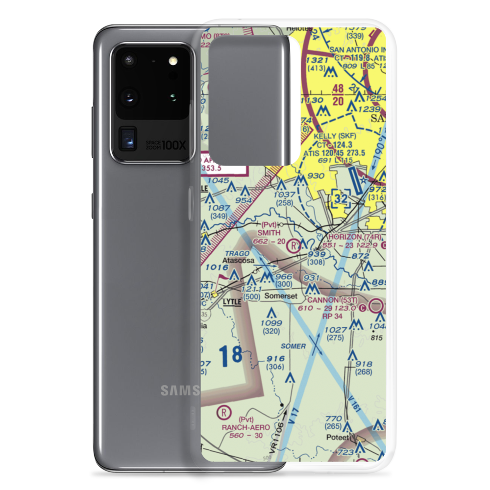 Star Smith Field (3XS5) VFR Sectional Samsung Case Samsung Galaxy S20 Ultra model shown