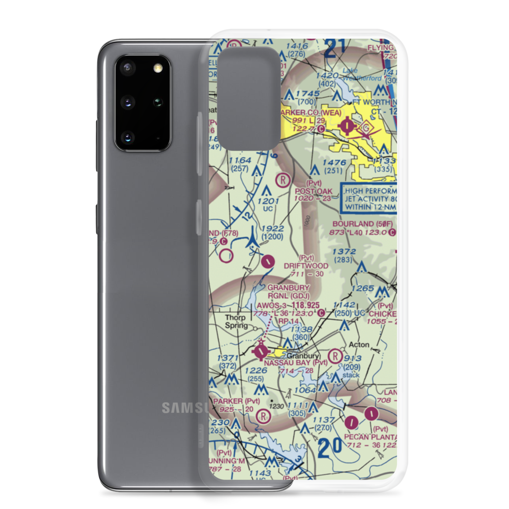 Stark Field (8TA7) VFR Sectional Samsung Case Samsung Galaxy S20 Plus model shown