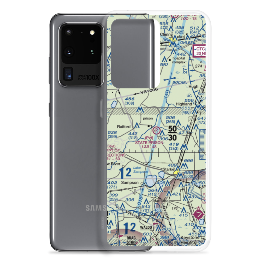 State Prison Field (FL28) VFR Sectional Samsung Case Samsung Galaxy S20 Ultra model shown
